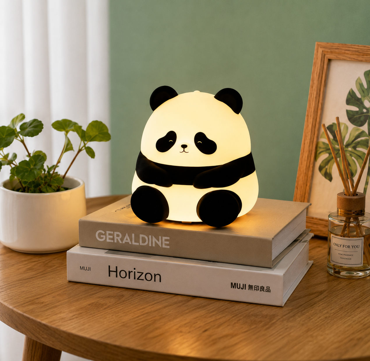 Cute Panda Silicone Night Light