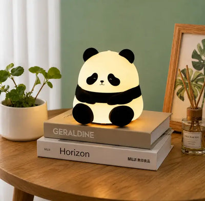 Cute Panda Silicone Night Light