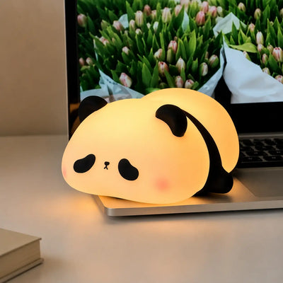 Cute Panda Silicone Night Light