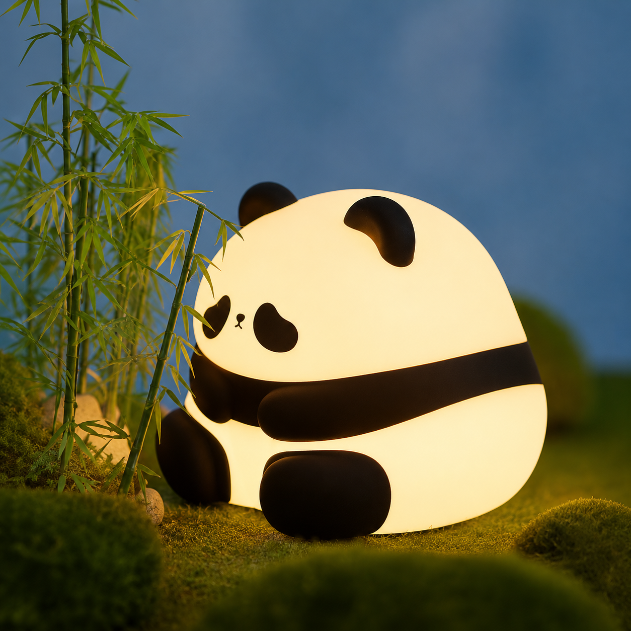 Cute Panda Silicone Night Light