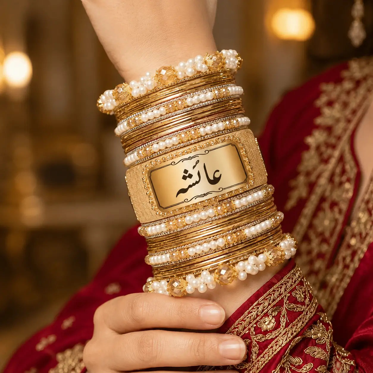 Customize Name Bridal Bangles