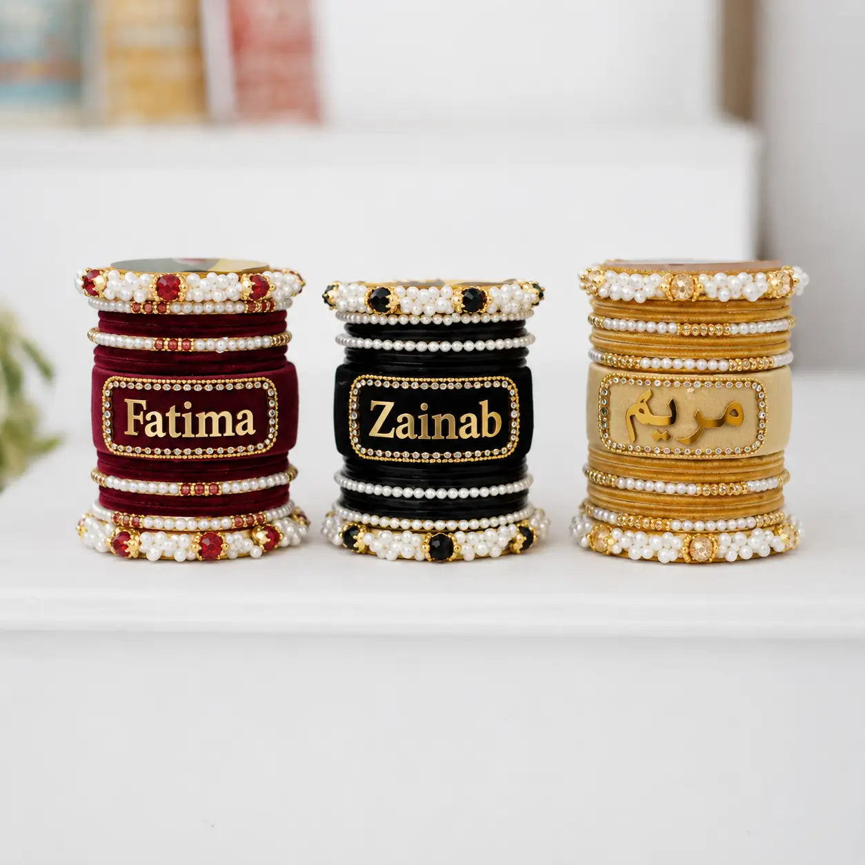 Customize Name Bridal Bangles