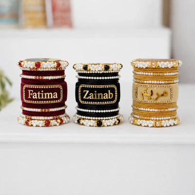 Customize Name Bridal Bangles