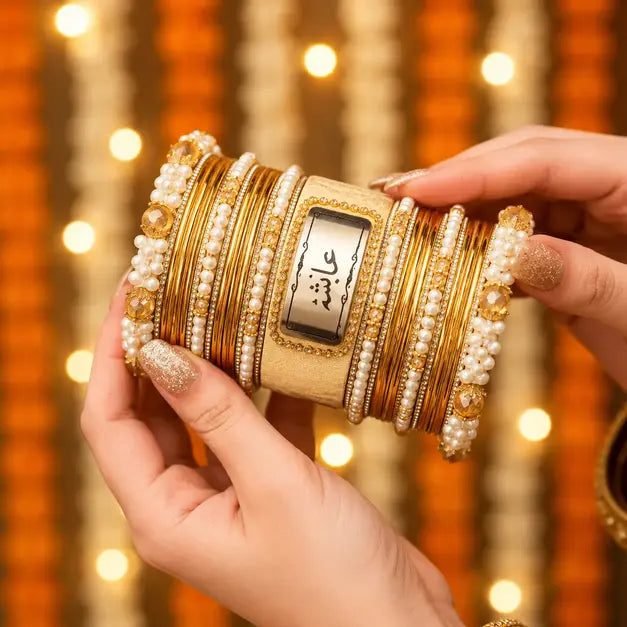 Personalized Name Bangles (چوڑیاں)