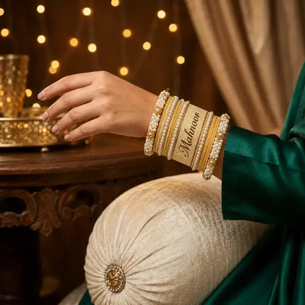 Customize Name Bridal Bangles
