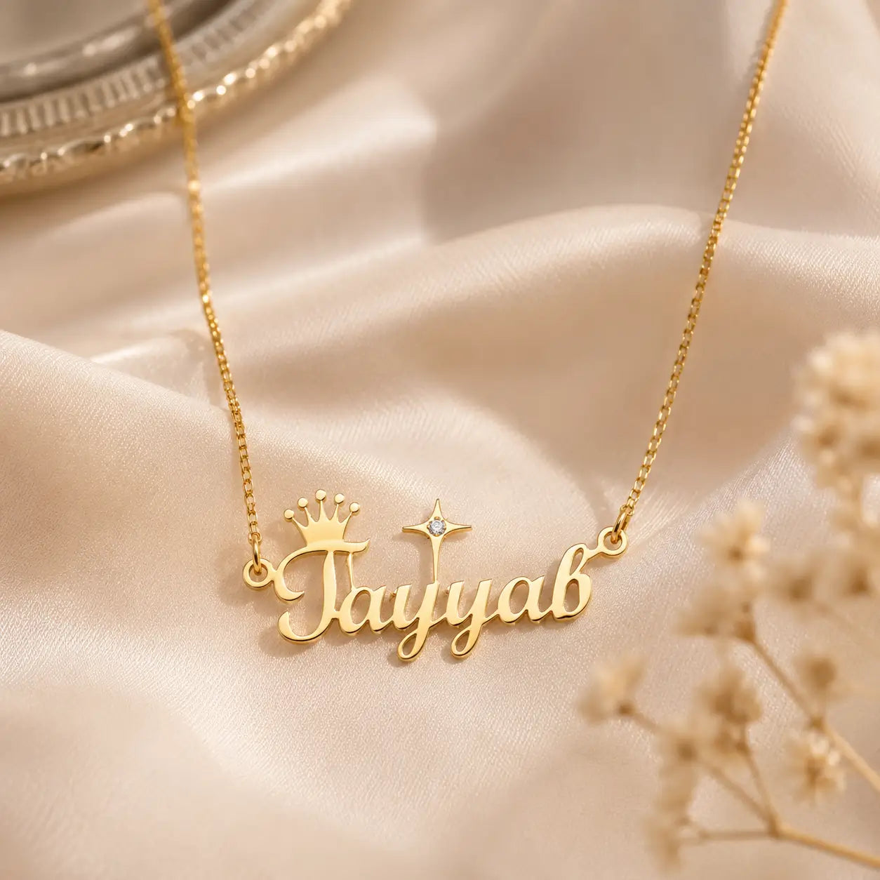 Customize Name Broken Heart Necklaces