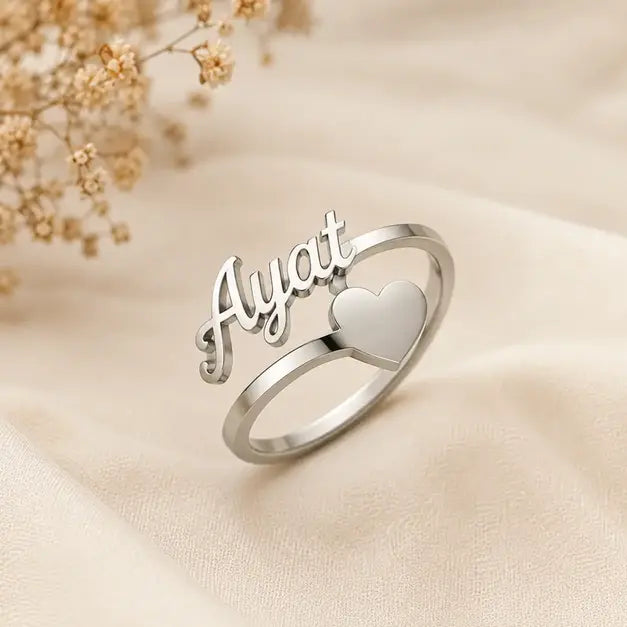 Engraved Name Ring