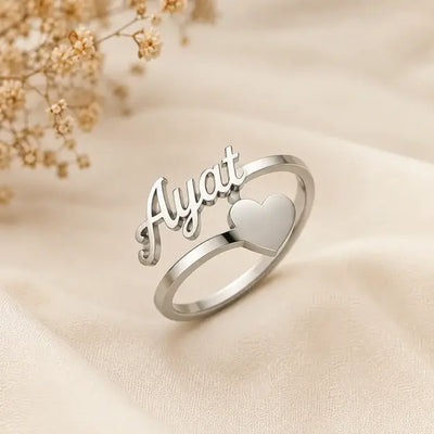 Engraved Name Ring