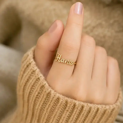 Personalized Name Ring