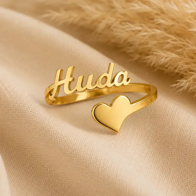 Personalized Name Ring