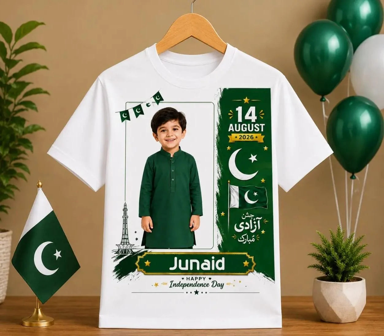 Personalized Name and Photo T Shirts