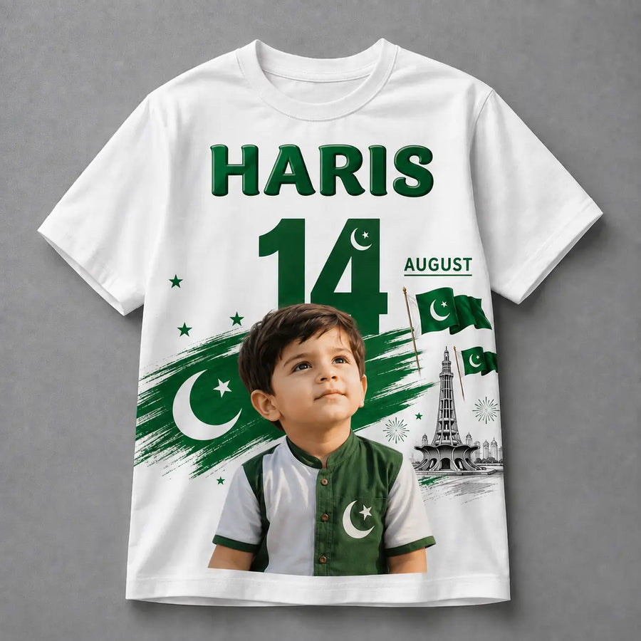 Customize Name and Photo Shirts