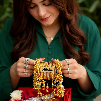 Custom Name Bangles for Women – Personalized Gift Pakistan