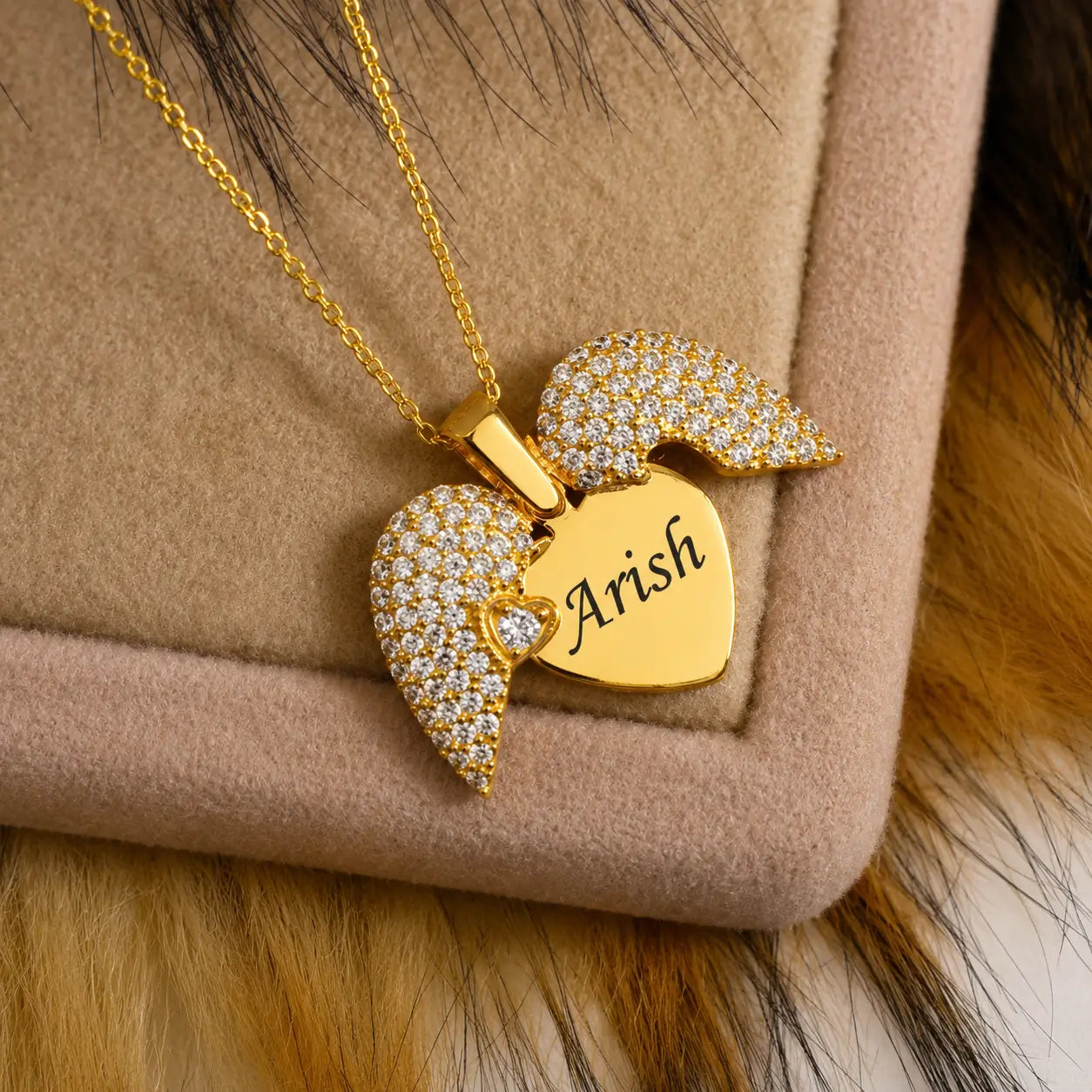 Open Heart Necklace