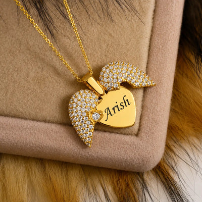 Open Heart Necklace