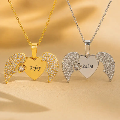 Open Heart Necklace