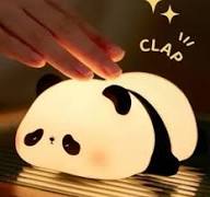 Cute Panda Silicone Night Light