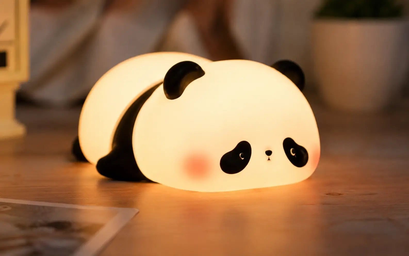 Cute Panda Silicone Night Light