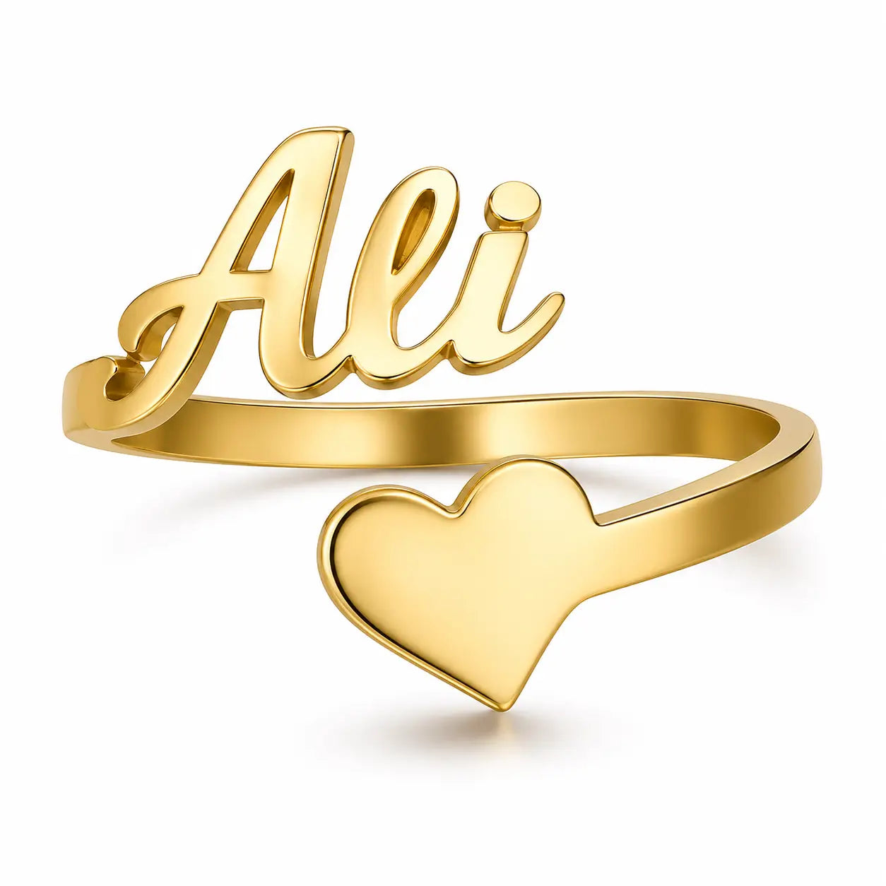 Customized Name Ring